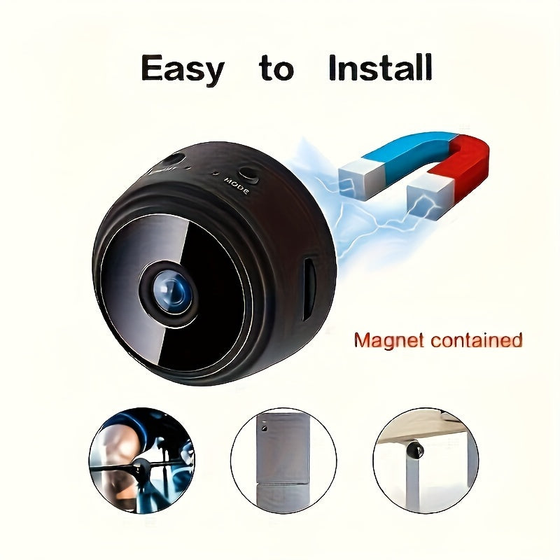 Wireless Security Camera WiFi IP Camera with IR Night Vision CCTV Surveillance Small Camcorder