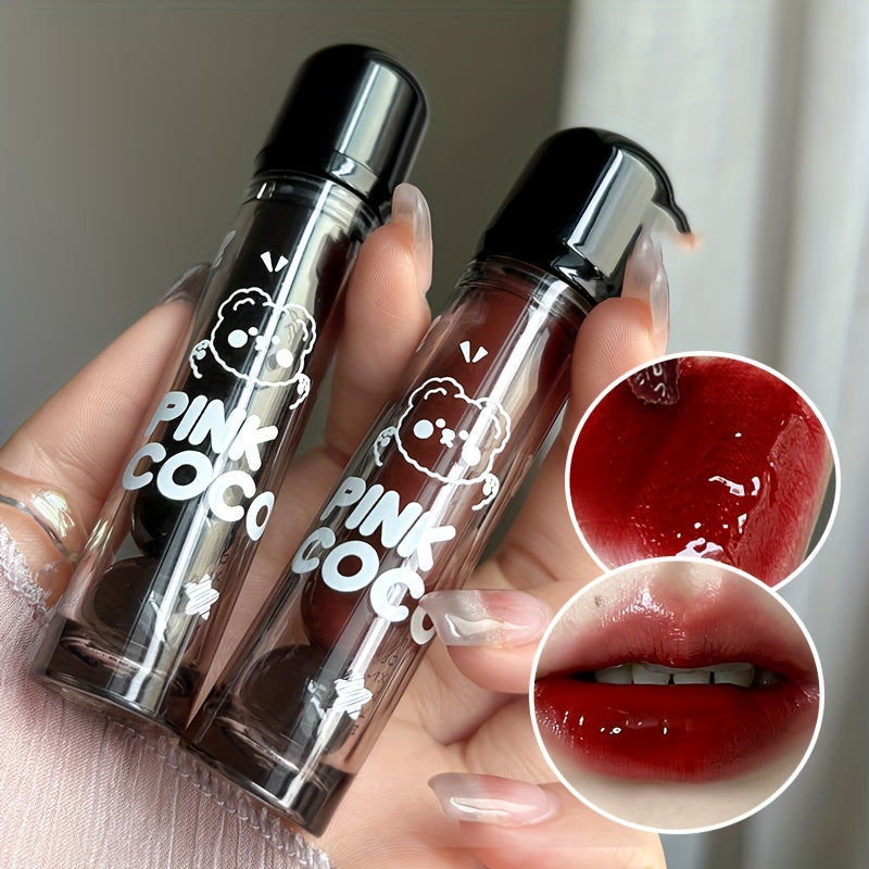 Women/Nude Water-Gloss Lip Gloss Non-Fading Moisturizing Lipstick