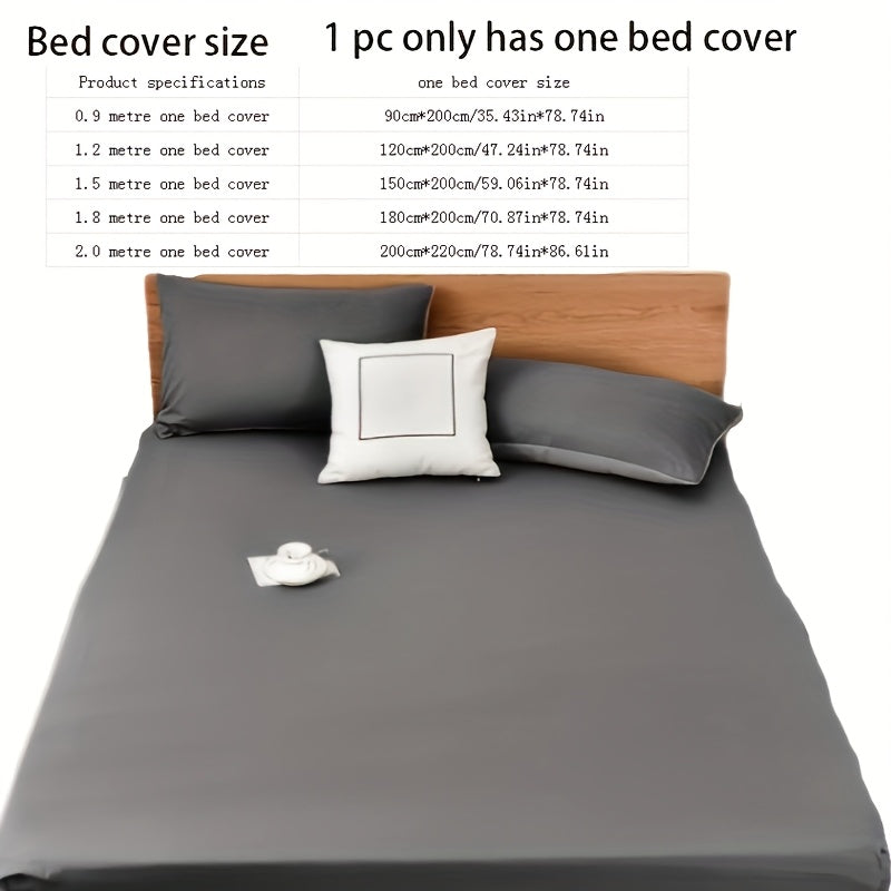 Single Bed Fitted Sheet Solid Color Single Layer Winter Multi Sizes Available