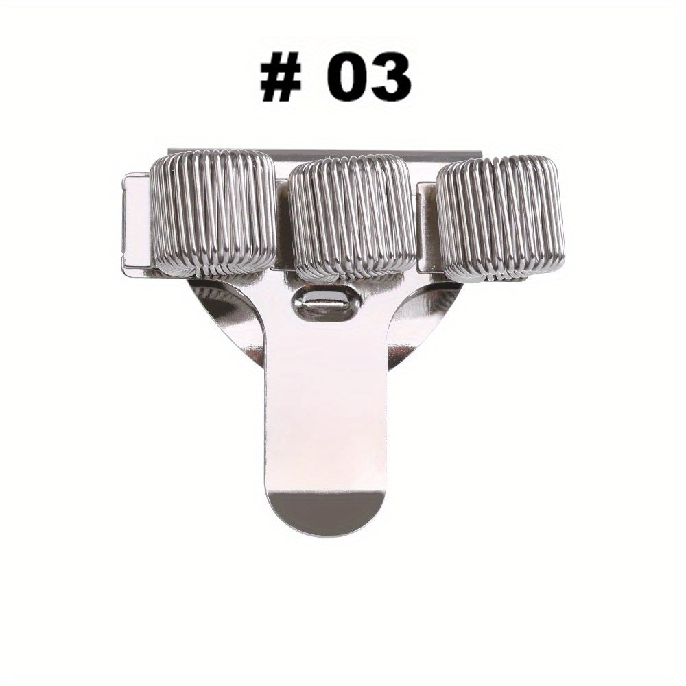 Metal Pen Holder Clip for Desk Organization Durable Steel Office Supplies
