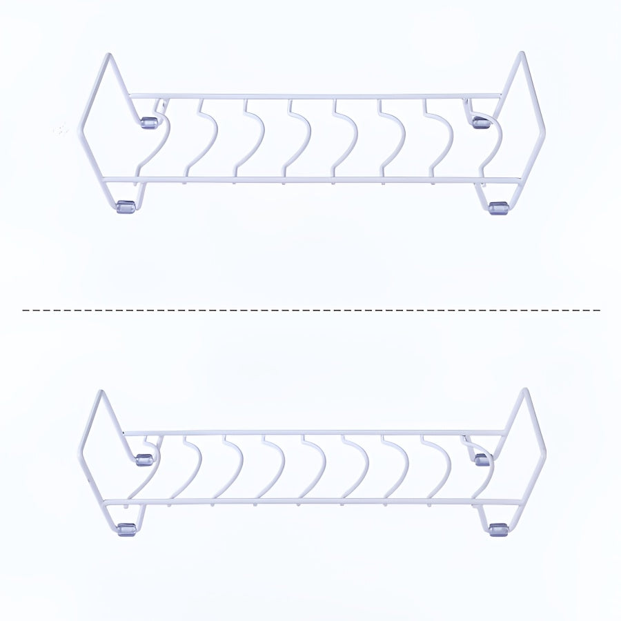 Dish Rack for Kitchen Dishes, 1-Piece, Space-Saving, Durable Steel