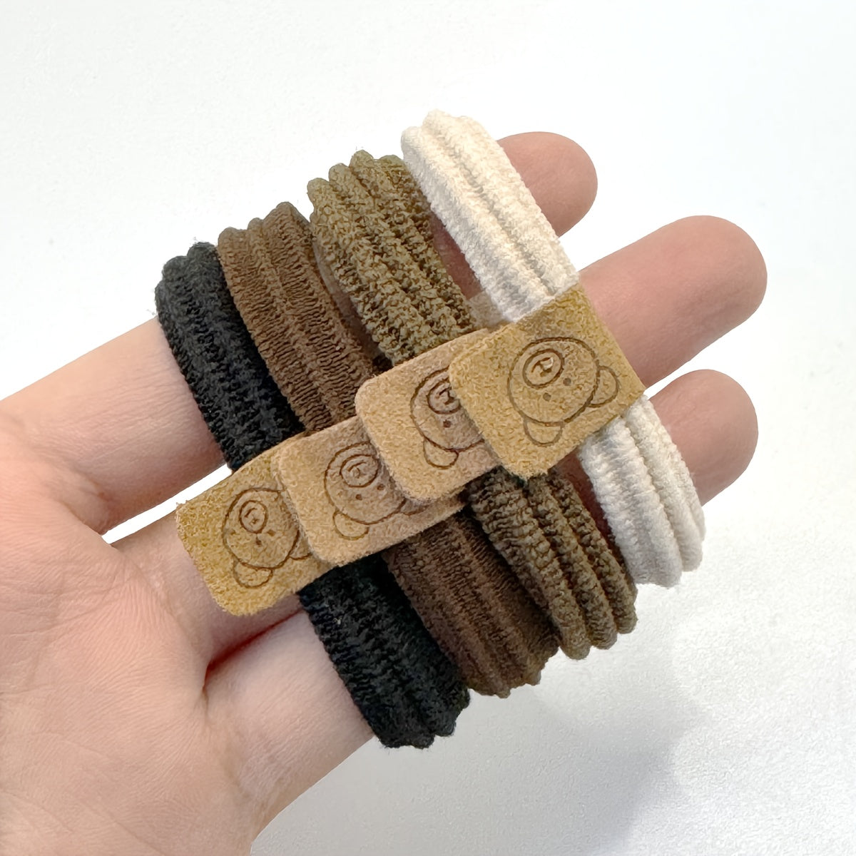Girls Women Hair Accessories 5/10/15/30 Pcs Elastic Bear Hair Bands