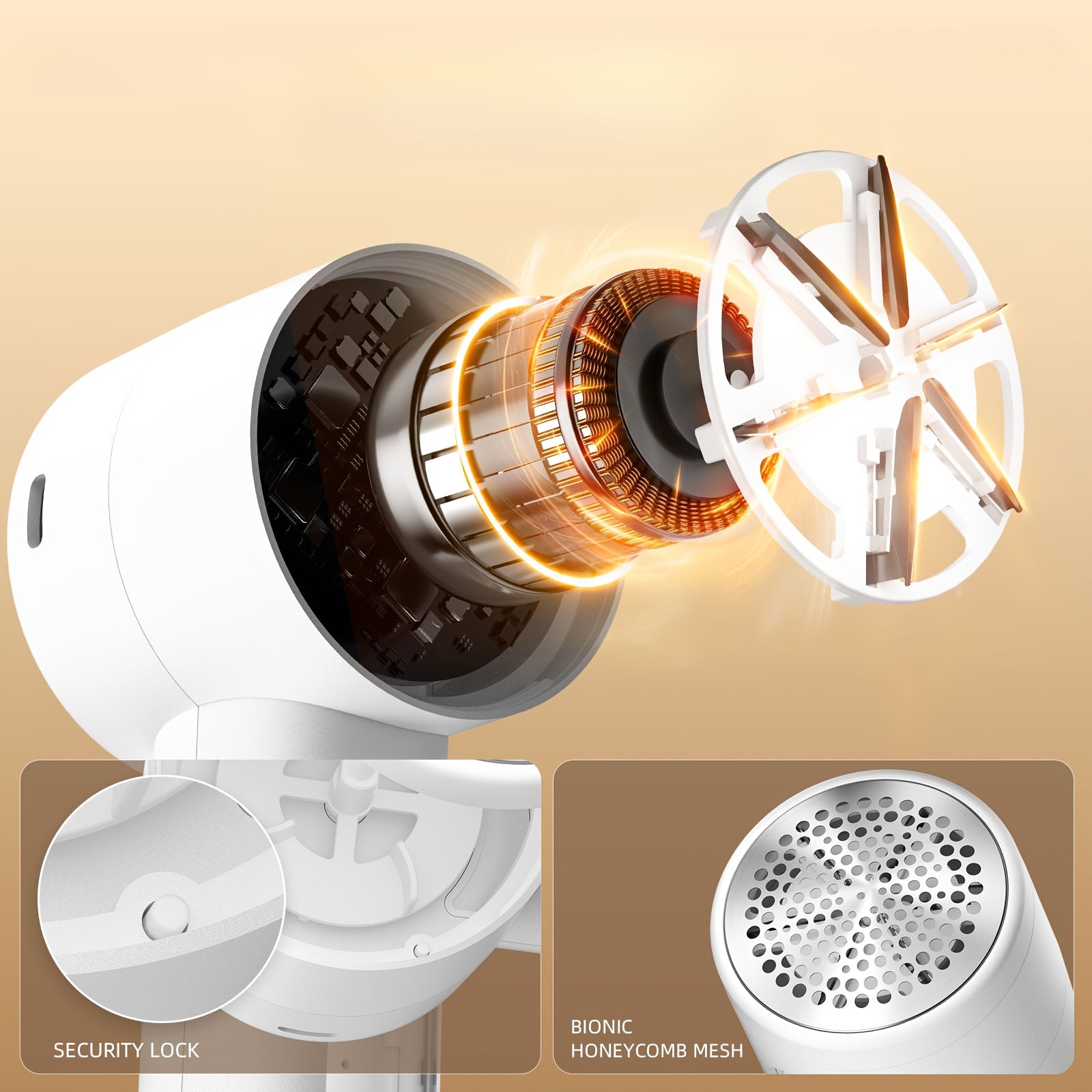 Pelador de tela recargable por USB con pantalla LED para eliminar pelusas y fuzz de ropa, ropa de cama, muebles y alfombras