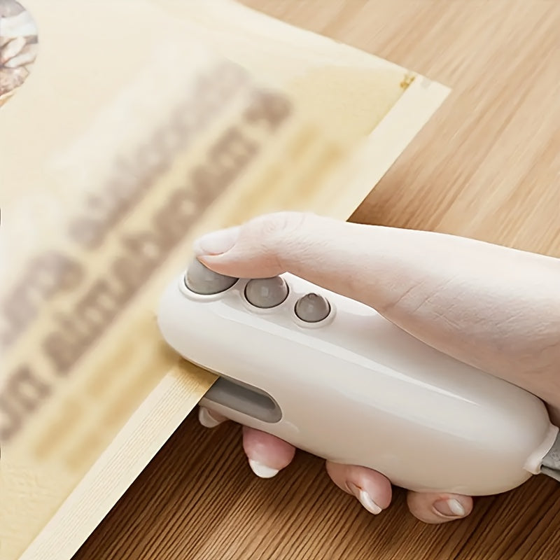 Kichik oziq-ovqat yopishtiruvchi va kesgich, portativ USB bilan quvvatlanadigan vakuum yopishtiruvchi, yangi saqlash uchun