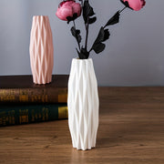 Plastic Vase for Modern Flower Arrangements, Decorative Home and Wedding Decor