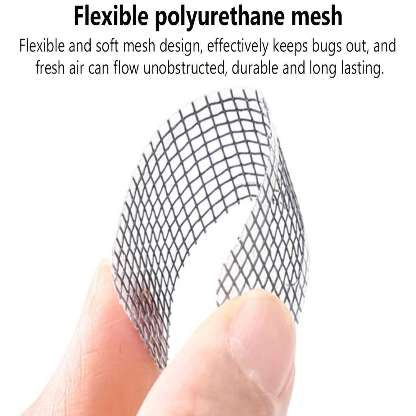 Self-Adhesive Screen Repair Patches for Windows and Doors 12 Pieces