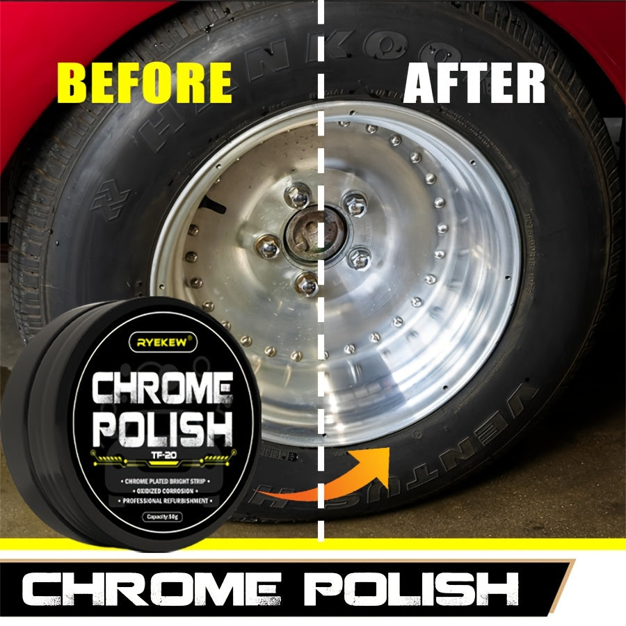Car Chrome Repair Paste For Vehicle Restoration Durable Metal Polishing