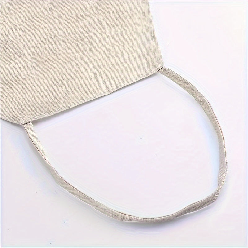 Adult Linen Apron with Colorful Chicken Pattern Sleeveless Bib for Home Cooking