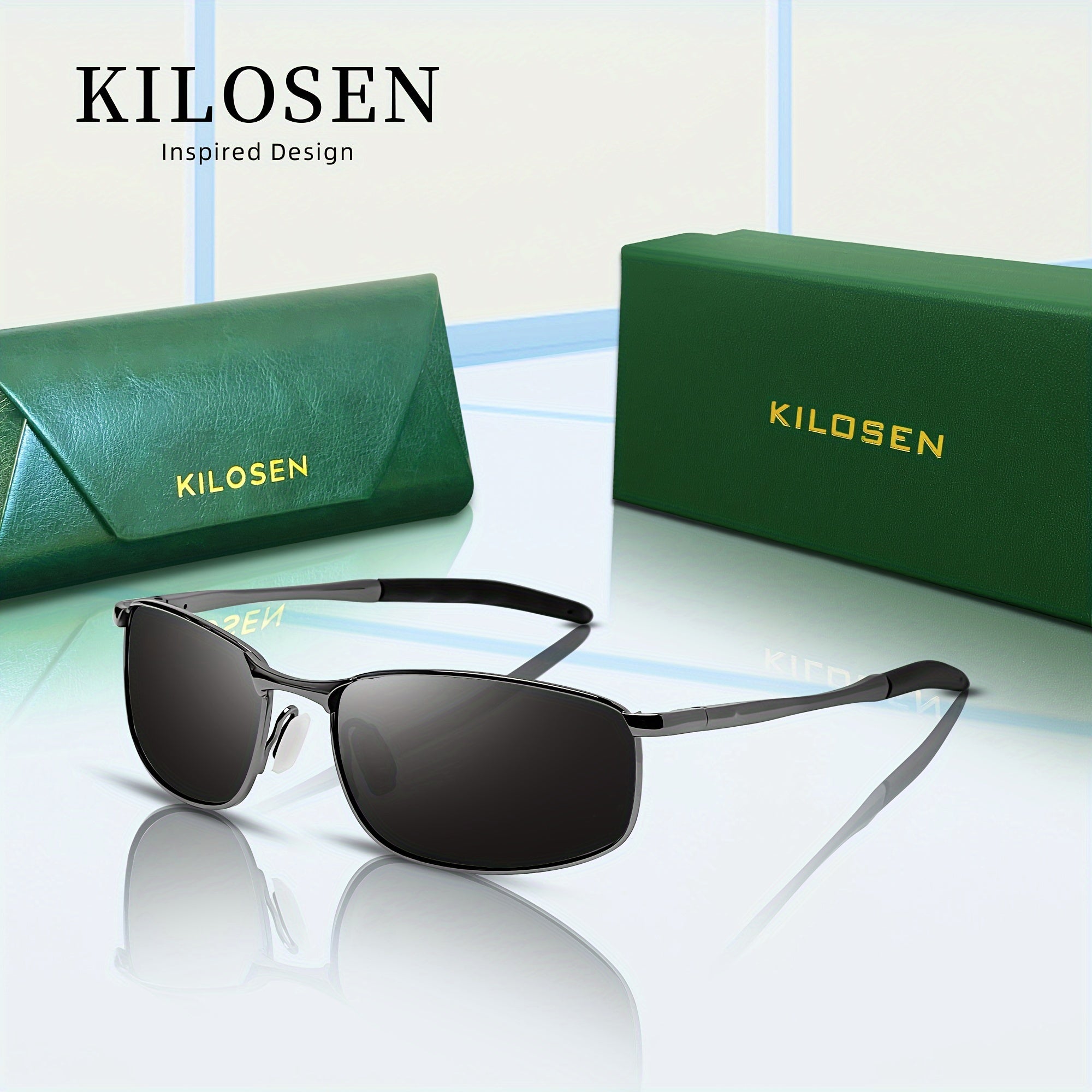 Men's Polarized Sunglasses for Driving and Outdoor Activities