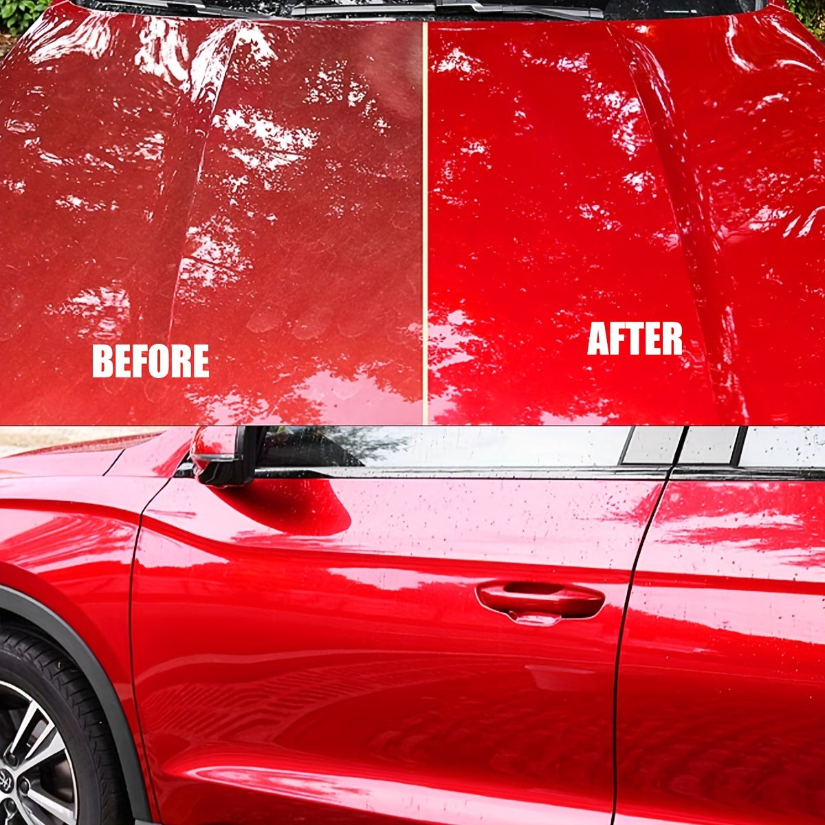 Spray de cera líquida de protección cerámica hidrofóbica para coche, pintura y ruedas