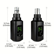 Wireless XLR Microphone System with Rechargeable 1200mAh Battery for KTV, Speech, and Audio Applications