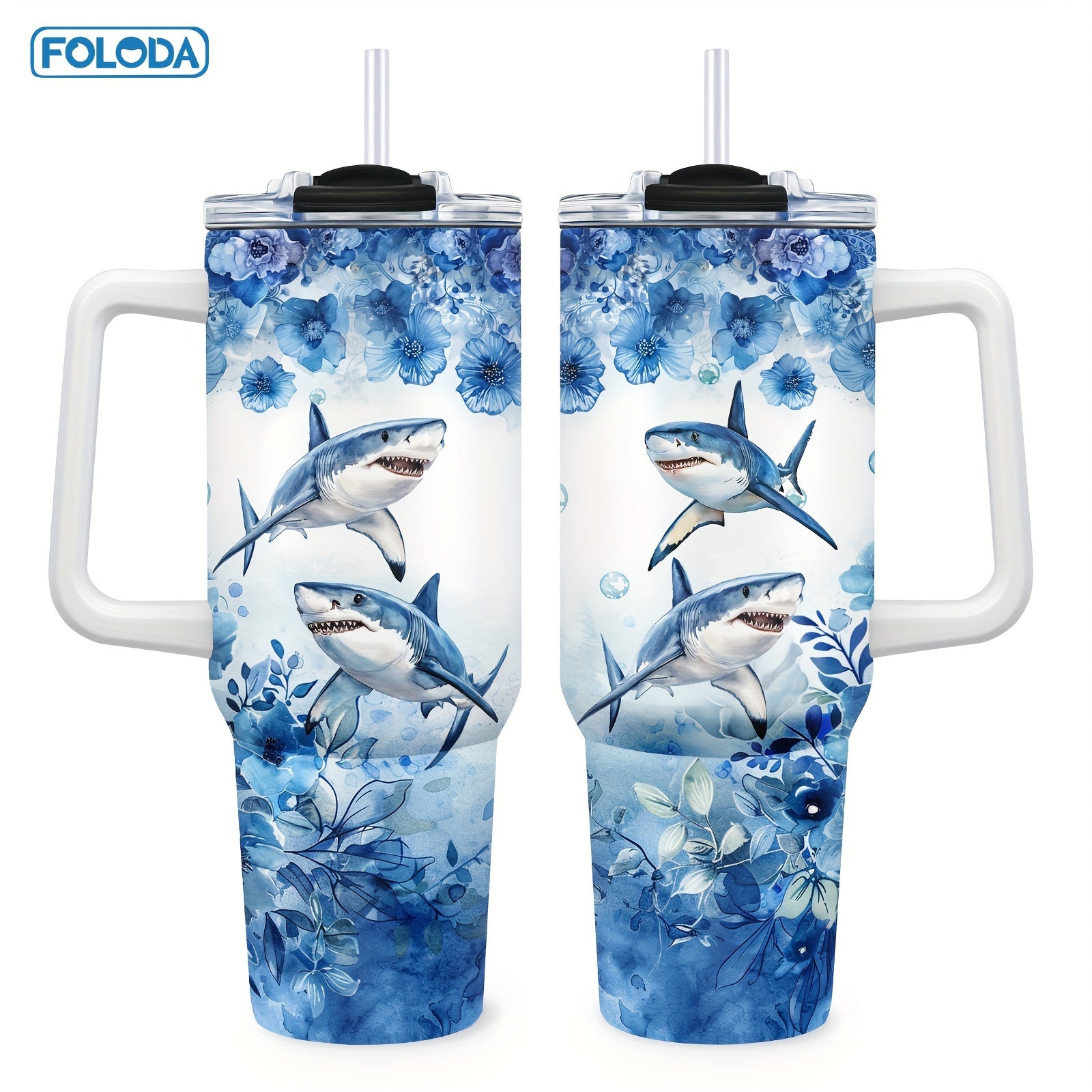 Stainless Steel Travel Mug with Sea Turtle Design for Women