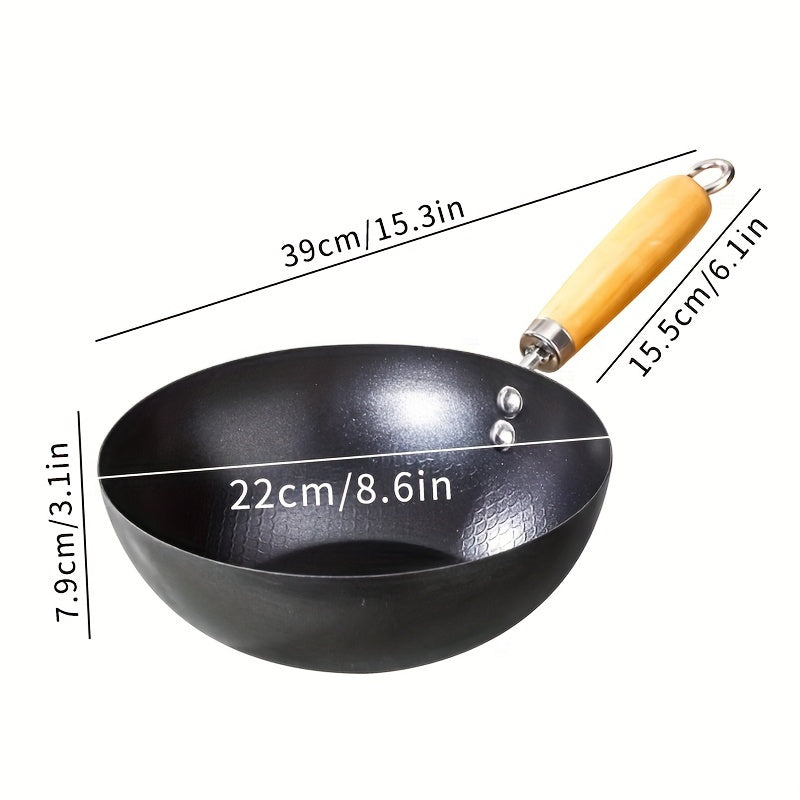 Cast Iron Small Skillet Non-Stick for Gas Stoves 18cm 22cm 24cm