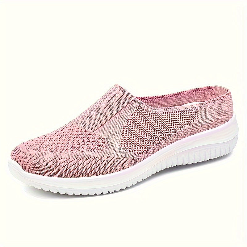 Women's Slip-On Loafers Breathable Fabric PU Sole Casual Spring Summer