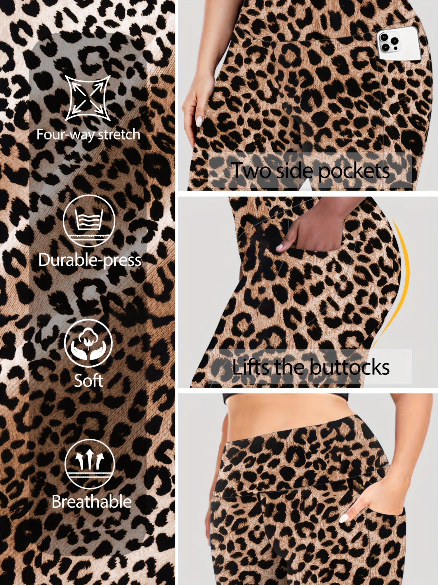 Plus Size High-Waisted Shorts With Pockets Spring Summer Denim Women