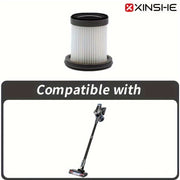 Wireless Vacuum Cleaner Replacement Filters Inlet Outlet Silicone Plastic 1-2 Pieces