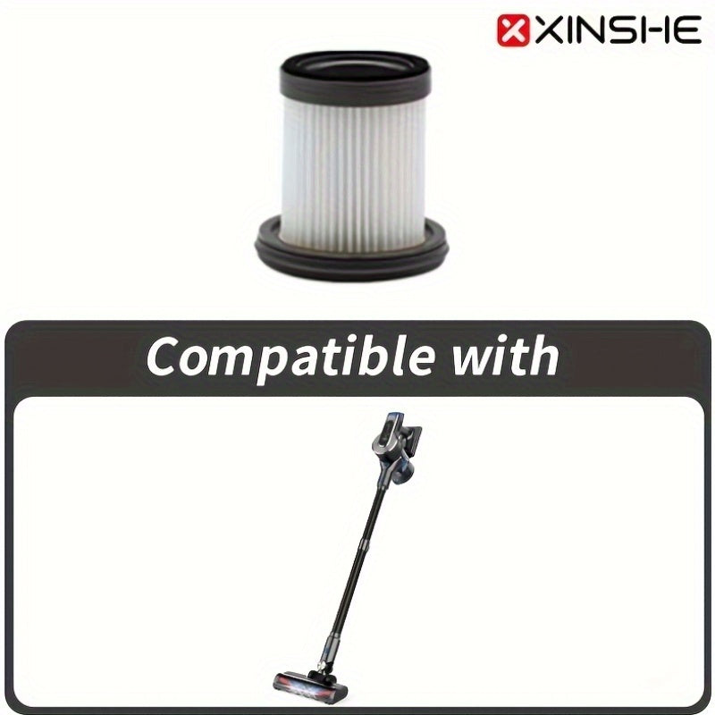 Wireless Vacuum Cleaner Replacement Filters Inlet Outlet Silicone Plastic 1-2 Pieces