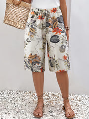 Шорты для женщин больших размеров для повседневного отдыха на пляже, легкие летние штаны