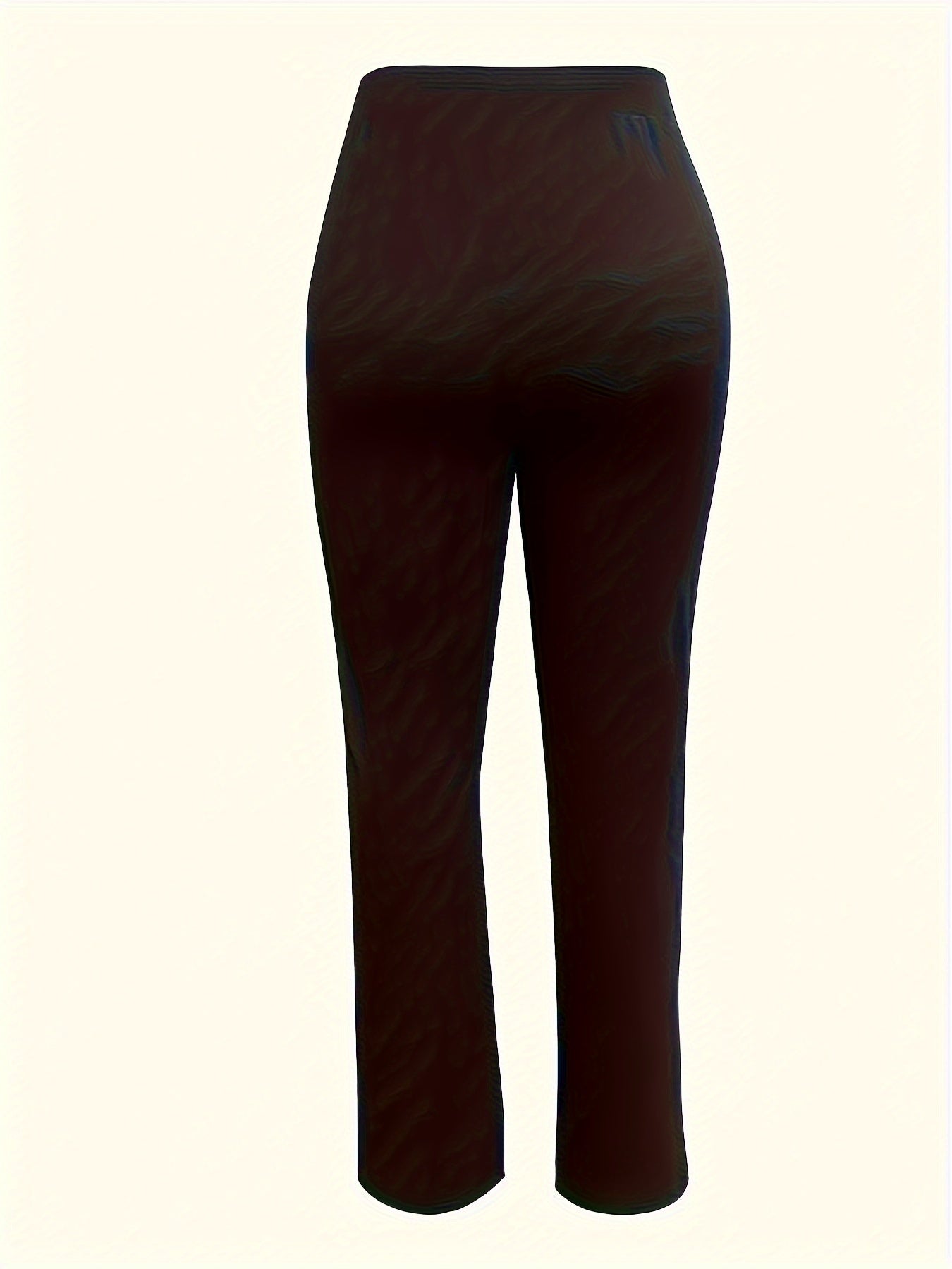 Pantalones rectos de talla grande para mujer, casuales, delgados, de primavera y verano