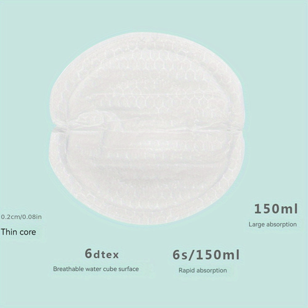 100 Pieces Cotton Nursing Pads Disposable Breast Pads for Comfortable Wear