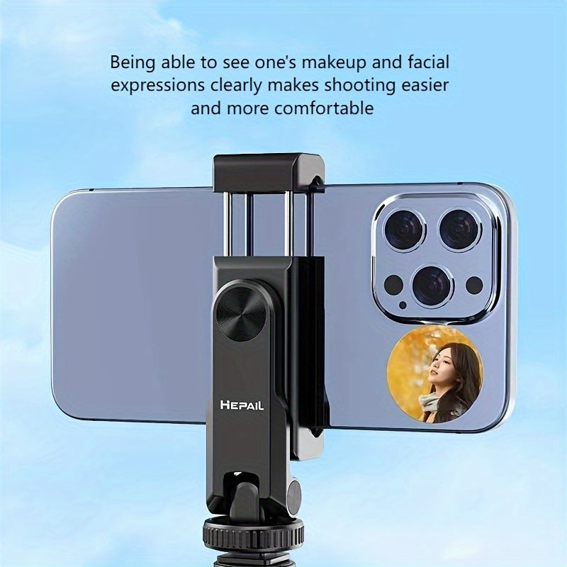 Selfie Mirror with Storage Box for Live Streaming and Selfies