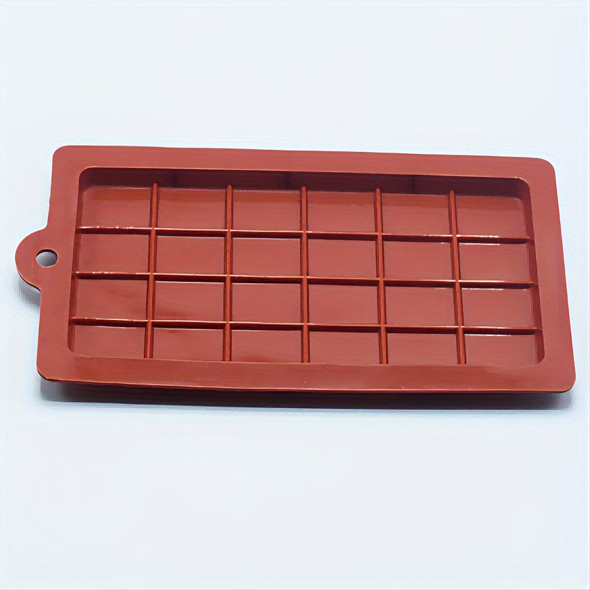 Silicone Chocolate Bar Mold Non-Toxic Flexible Kitchen Tool for Holiday Baking