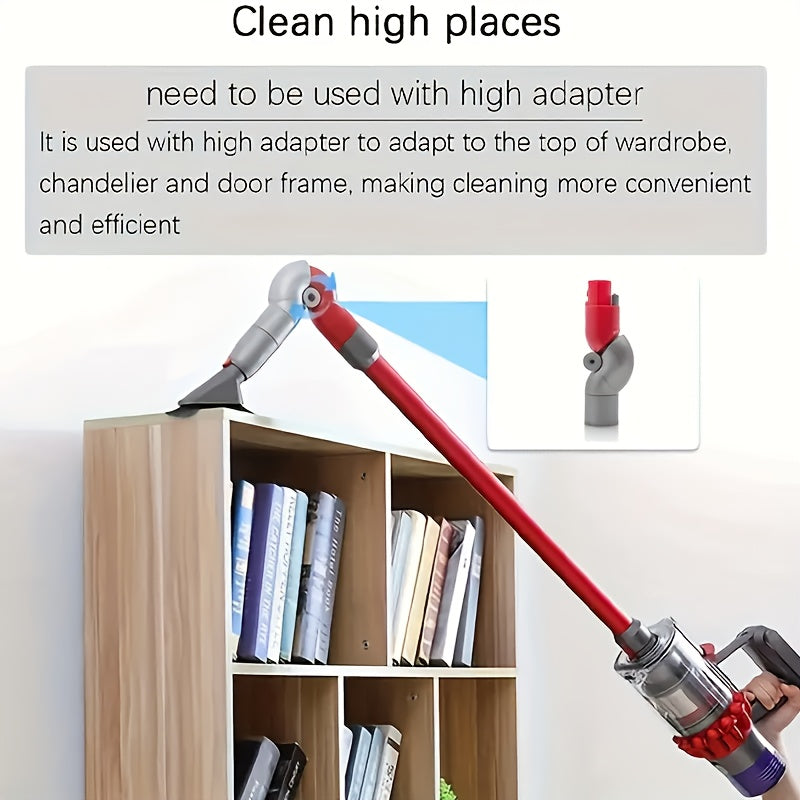 Dyson V7-V11 tezkor chiqarish pastki adapterini oling, bu mustahkam plastik polni tozalash vositasi aksessuaridir.