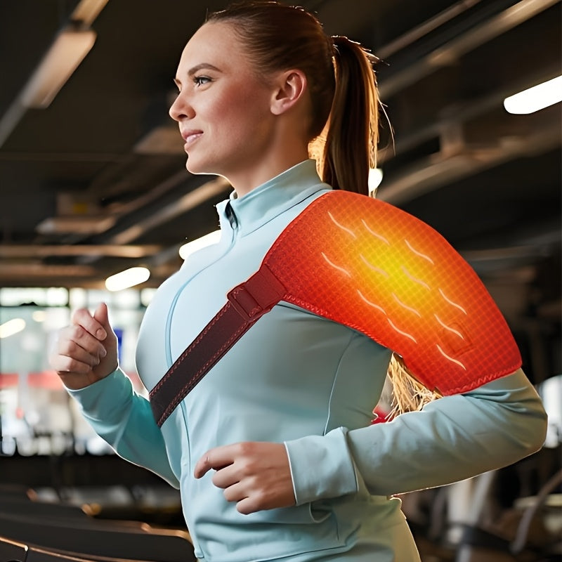 AIELEPH USB yelka massajchisi, isitish, vibratsiya va barcha jinslar uchun sozlanadigan harorat bilan.