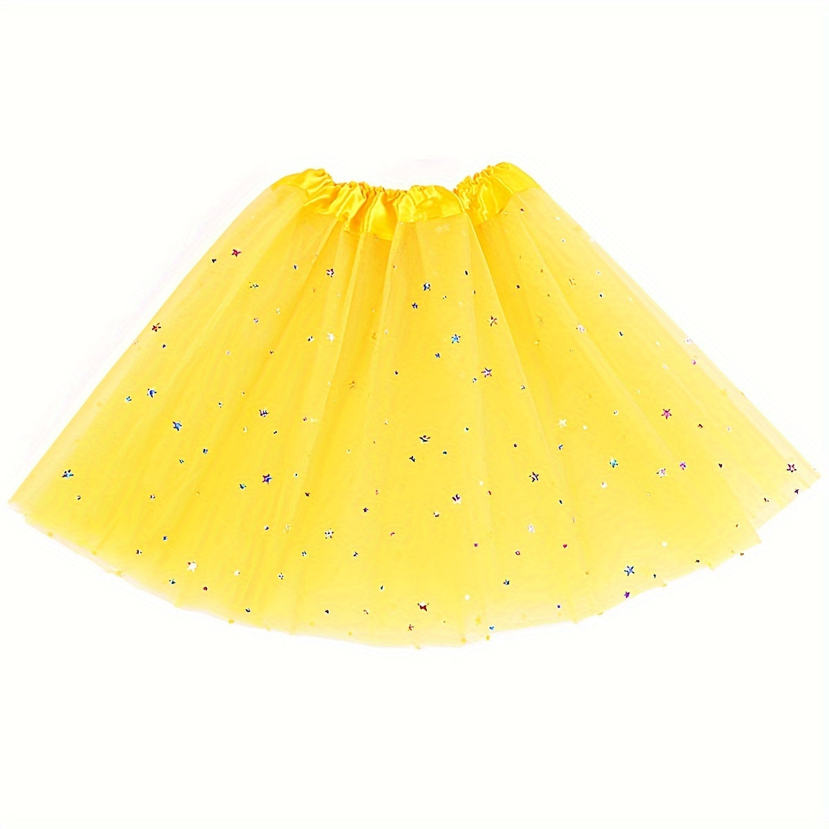 Women’s Neon Running Tutu Skirt with 3 Layers for Parties Halloween Polyester