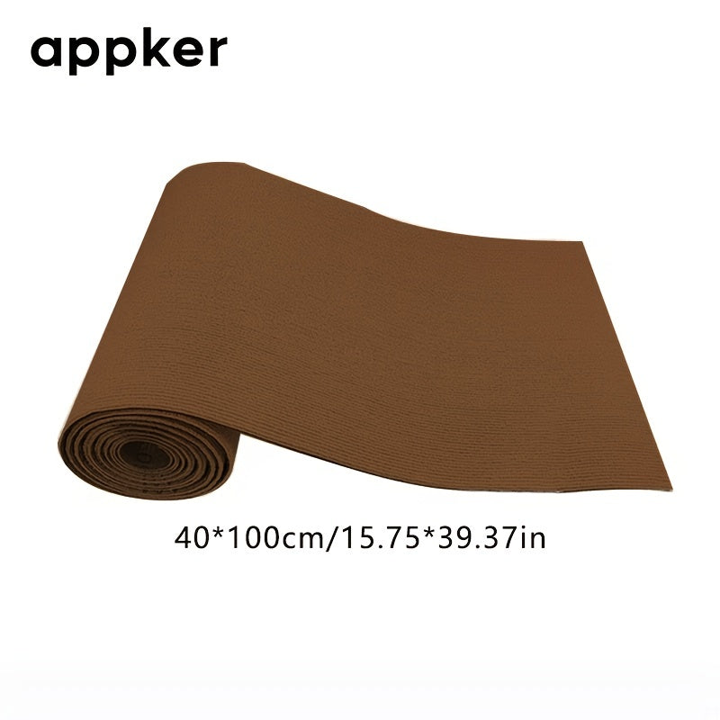 Self-Adhesive Cat Scratching Mat with Dual-Texture Polyester Sofa Protector