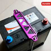 Universal Aluminum Car Battery Holder Secure Mount Durable Durable
