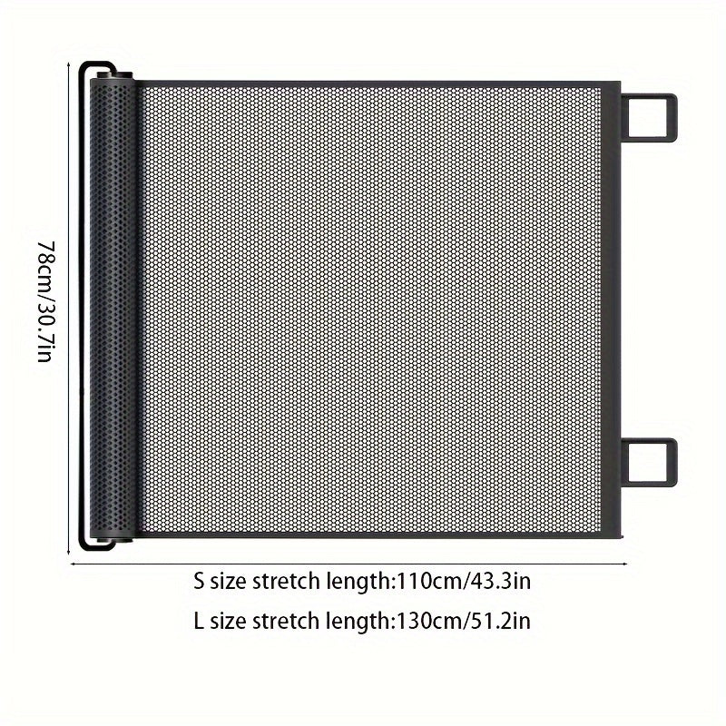 Qora, teshiksiz uy ichidagi zinapoyalar va yopiq joylar uchun it eshigi