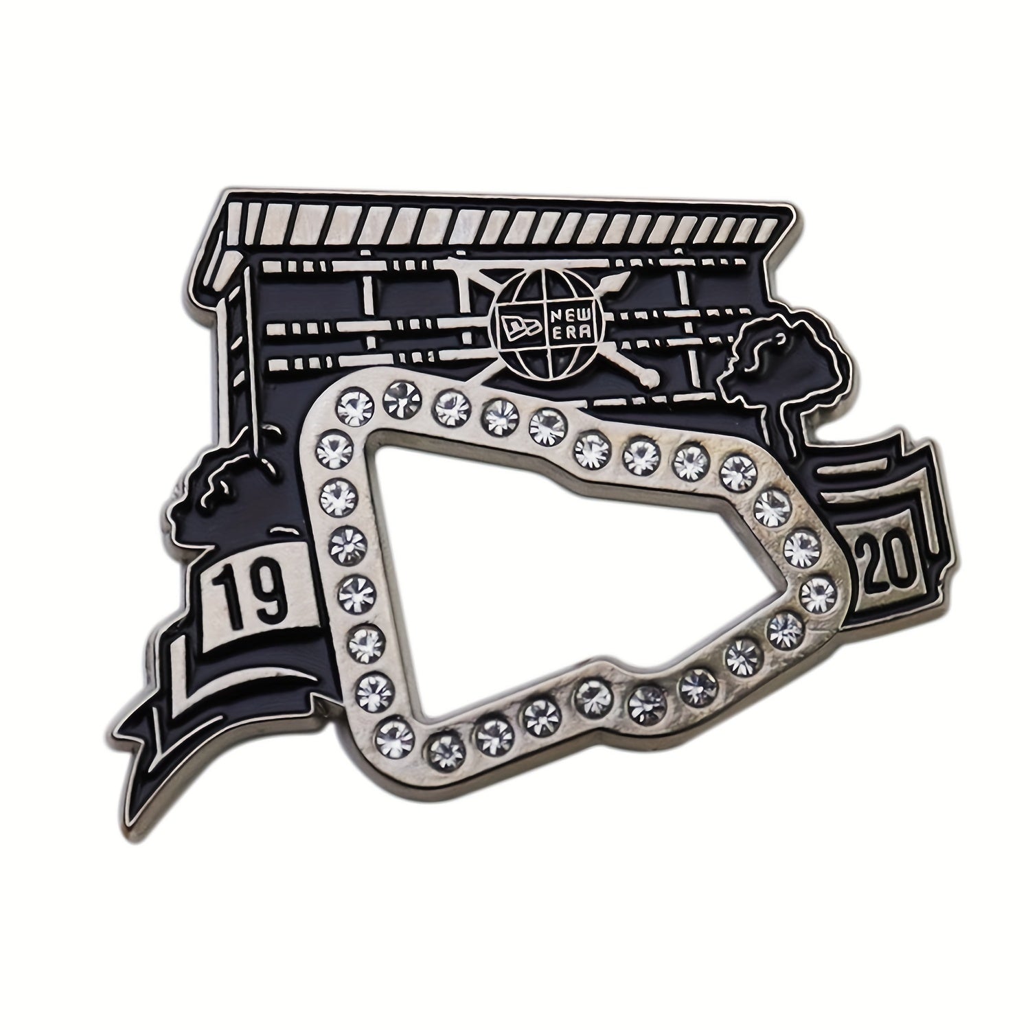 Эмалированный шляпный булавка из цинкового сплава, модный аксессуар для мужчин