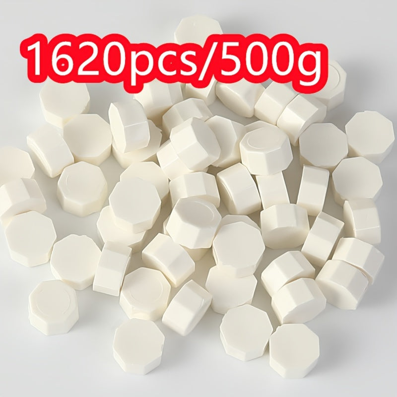 1620pcs 500g Octagonal Sealing Wax Particles for Envelope Gift Box DIY Retro Bulk Sealing Wax