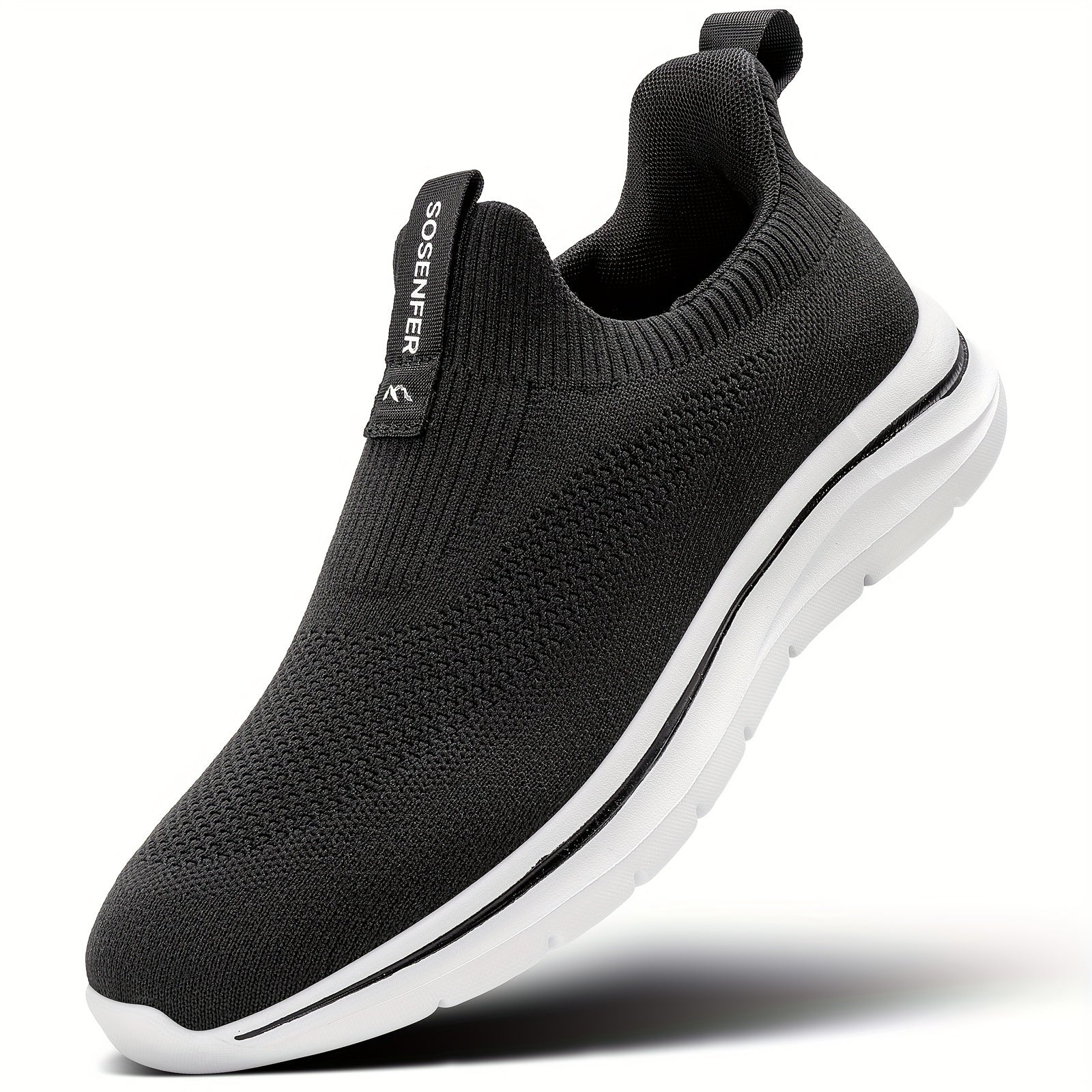 "Erkaklar uchun vintage uslubidagi kundalik kiyish uchun mo'ljallangan ventilyatsiyali dizayndagi sport krossovkalari, nafas oladigan mato ustki qismi, MD tagligi va dumaloq barmoq bilan."