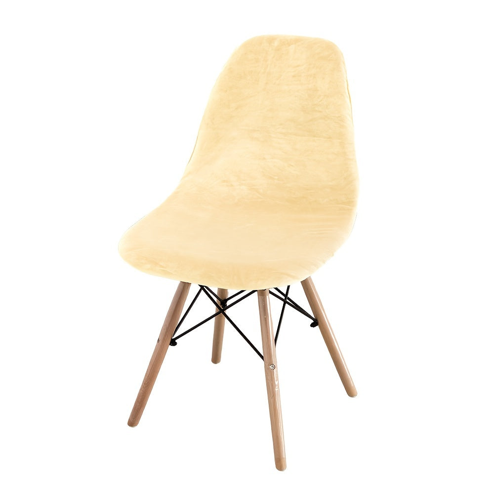 Velvet Stretch Chair Slipcover for Living Room Bedroom Office Home Decor