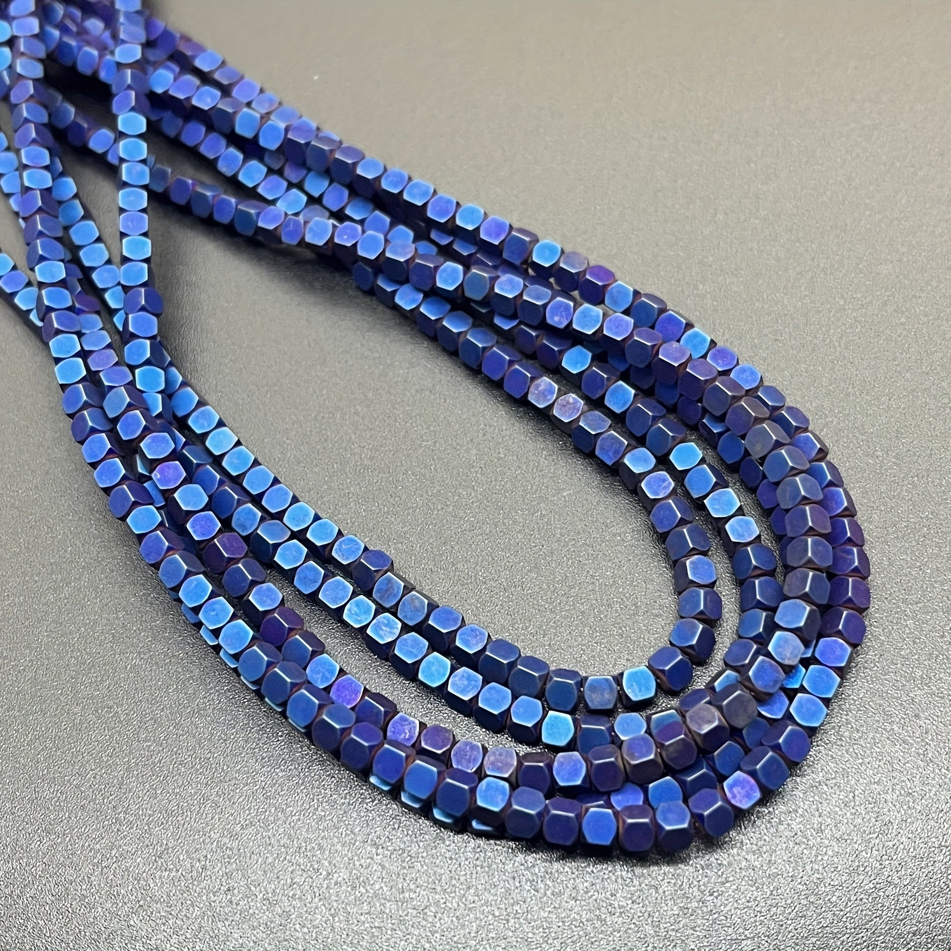 Hematite Small Square Beads 2/3mm Jewelry Making Supplies