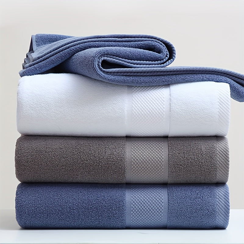 Juego de 6 toallas de algodón para baño, paños de mano, de secado rápido, suaves y absorbentes para baño, gimnasio y spa