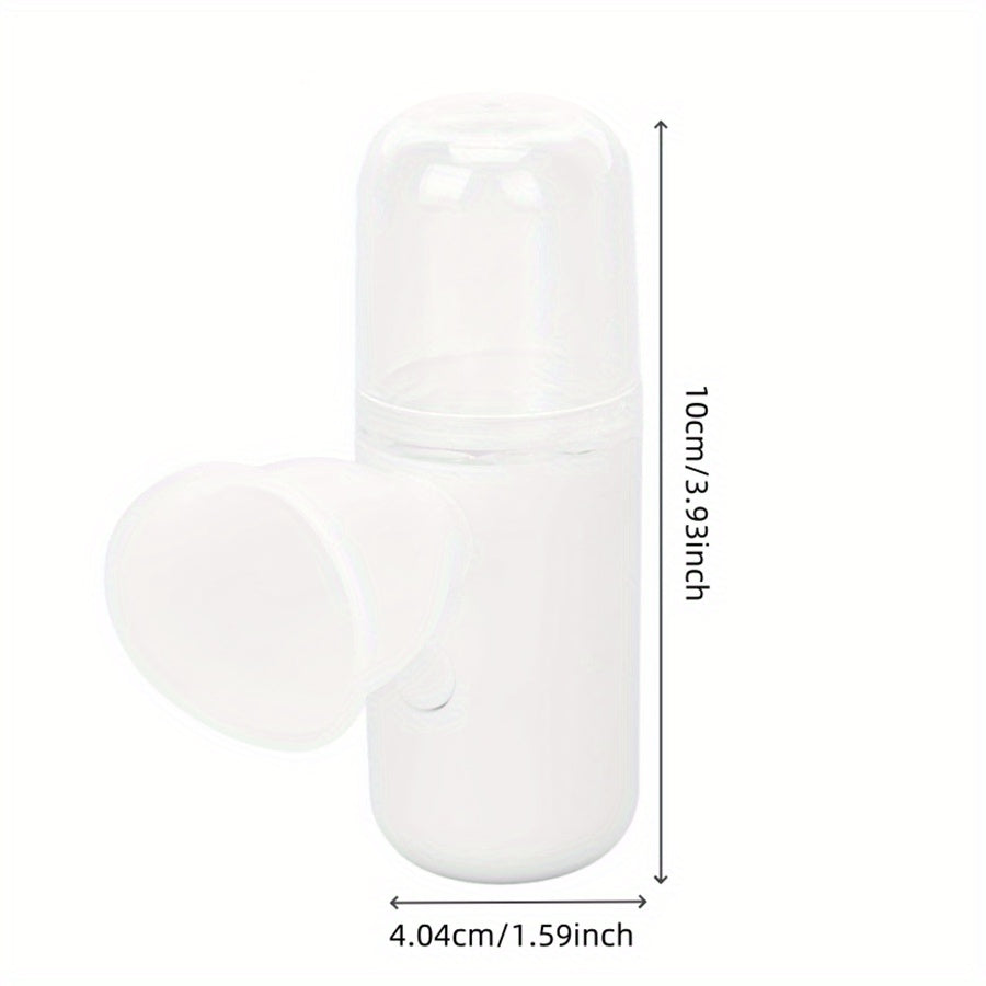 Portable Mist Sprayer with USB Rechargeable Battery for Hydration and Skin Care