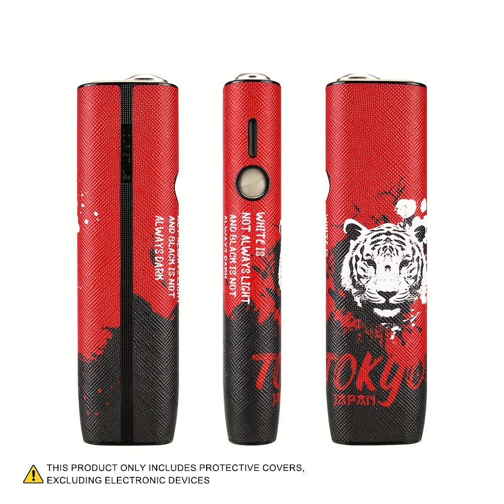 Protective IQOS ILUMA ONE Case Shock-Absorbent Plastic PU Leather Fall Protection