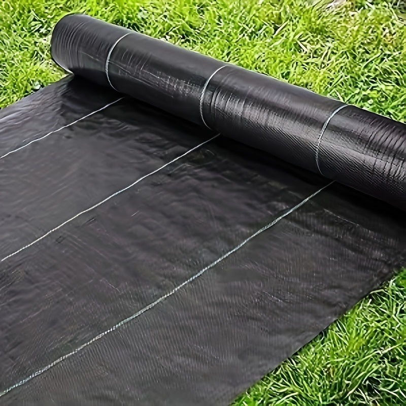 Heavy-Duty Black PP Nonwoven Landscape Fabric Weed Barrier Roll for Garden and Flower Beds