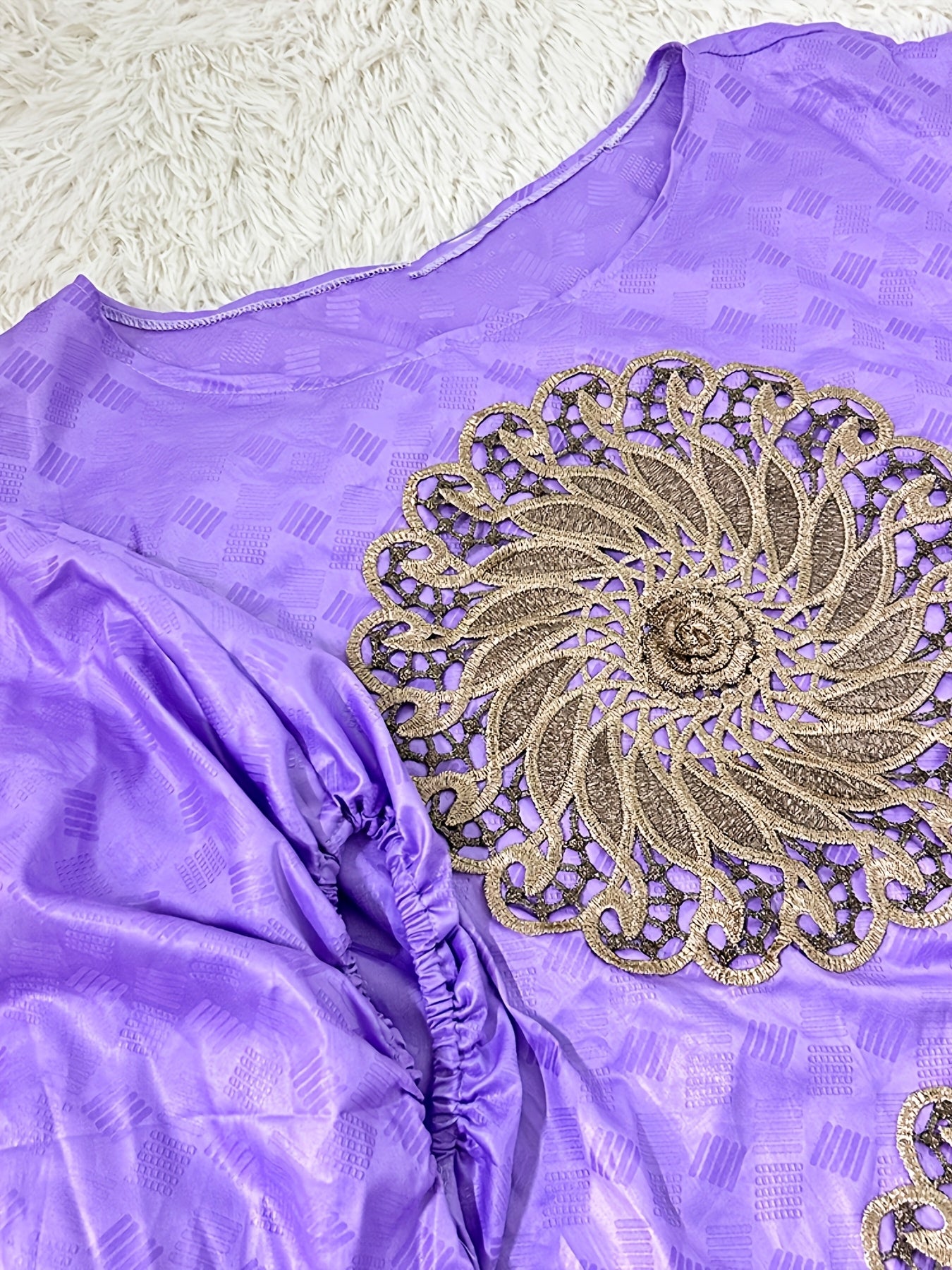 Women's Long Skirt Ankara Riche Dress With Scarf For Wedding Party