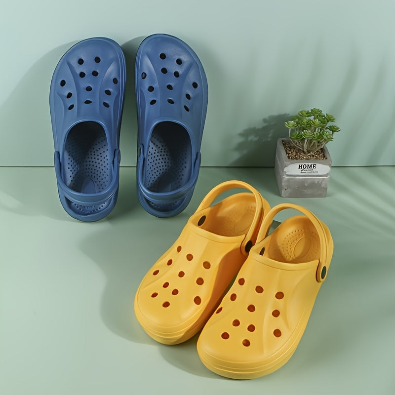 Unisex EVA Slip-On Clogs Lightweight Non-Slip Indoor Outdoor Beach Shoes