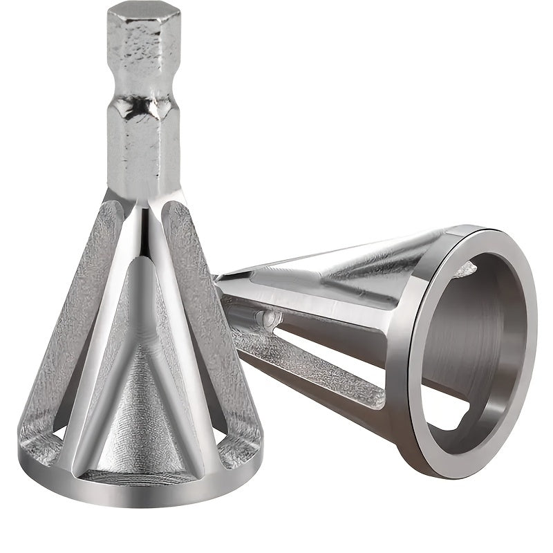 Metal Chamfering Tool for Drill Bits Black Rust-Resistant 3/8-Inch 1/2-Inch