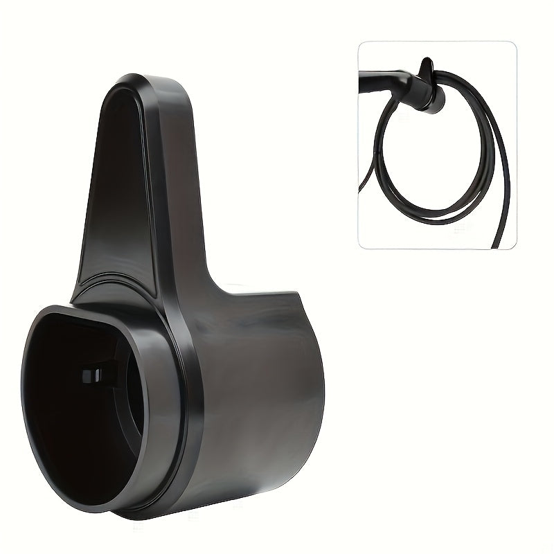 Wall-Mounted EV Charger Organizer with Type 2 Ports Dustproof Cable Management