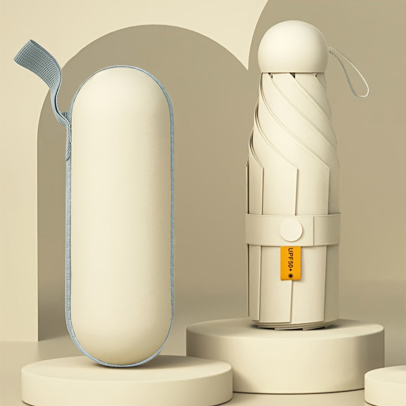 Mini UV Protection Compact Foldable Mini Umbrella for All Weather