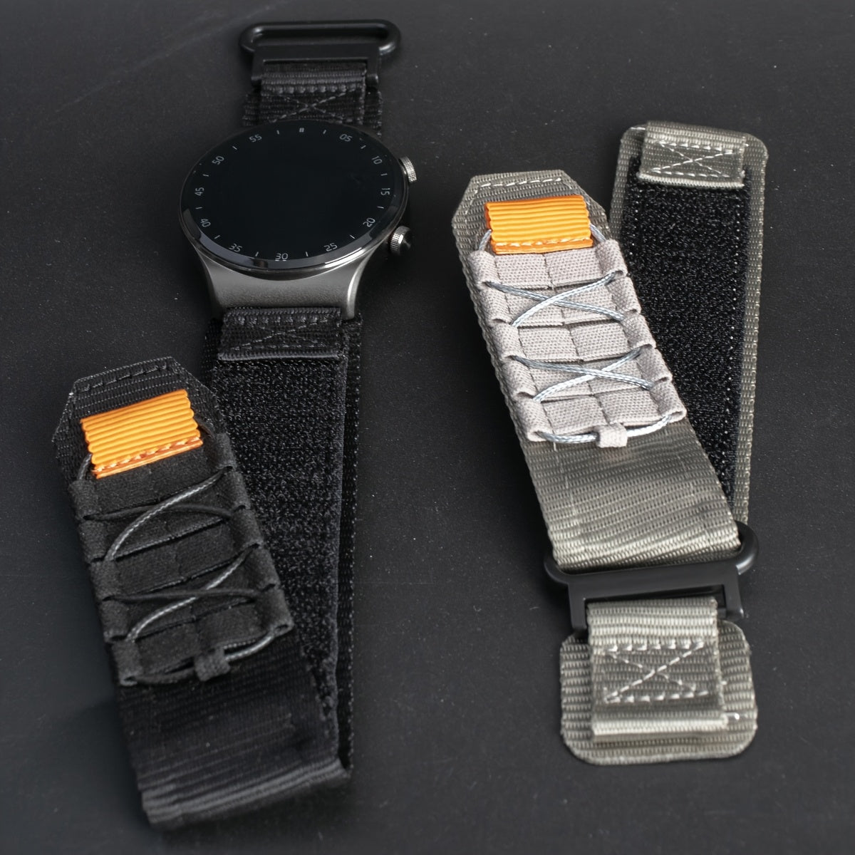 Nylon Watch Strap for Samsung Galaxy and Smartwatches 40mm 44mm 45mm