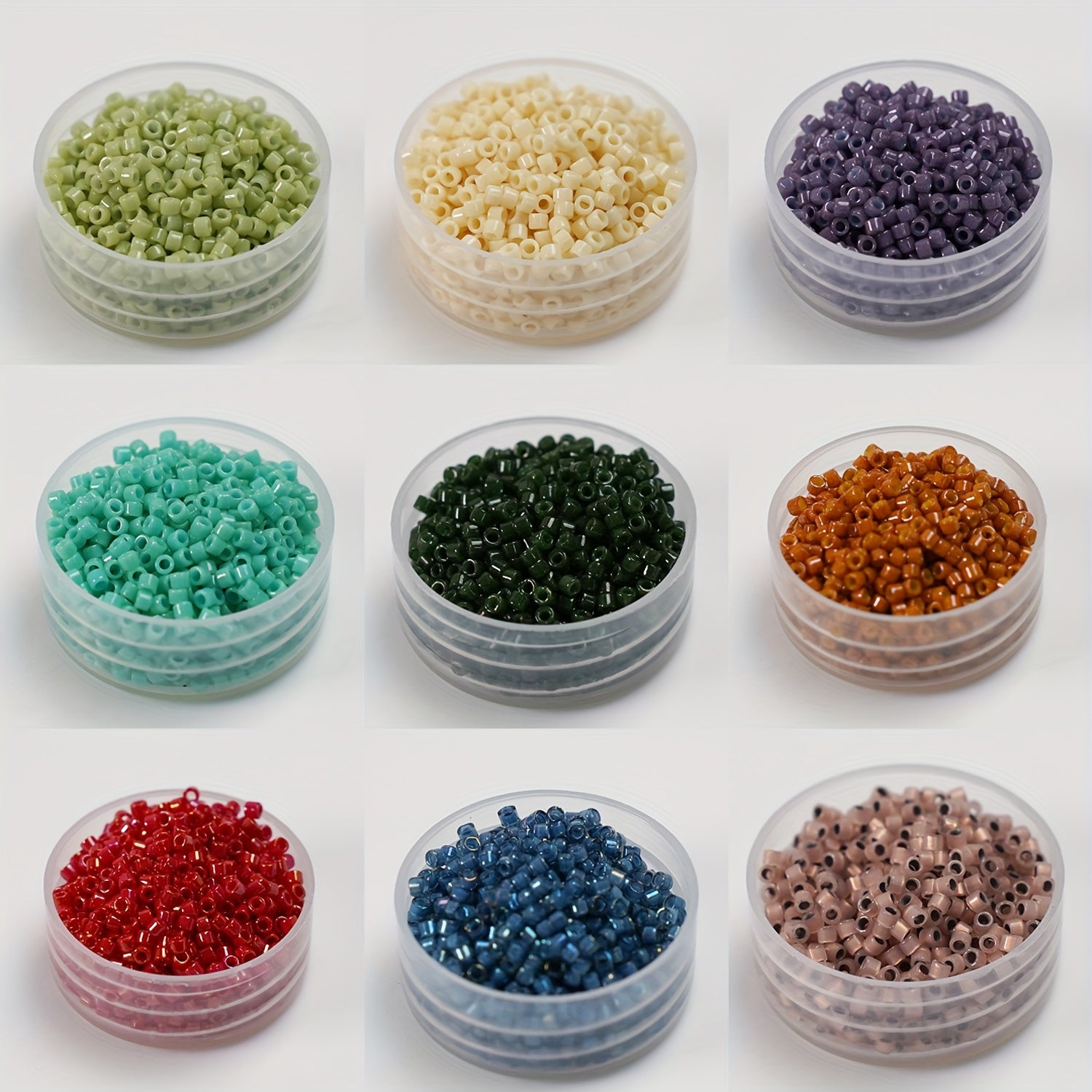 200pcs 1g Antique Glass Beads for Jewelry Making Retro DIY Beads