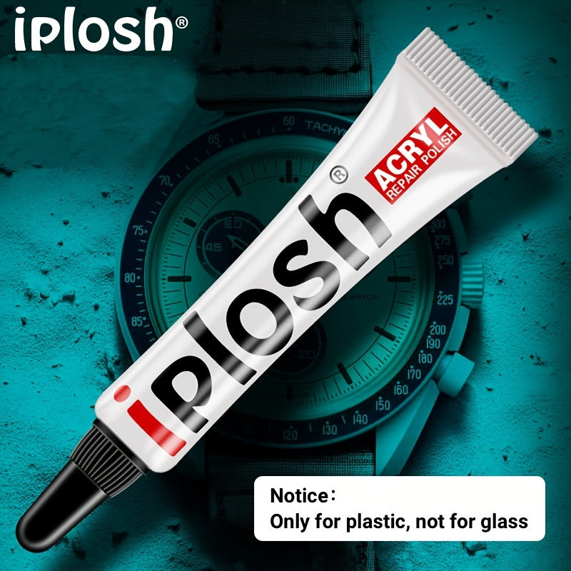 Crema reparadora de arañazos para resina plástica, restaurador de acabado acrílico espejo para relojes y salpicadero de coche