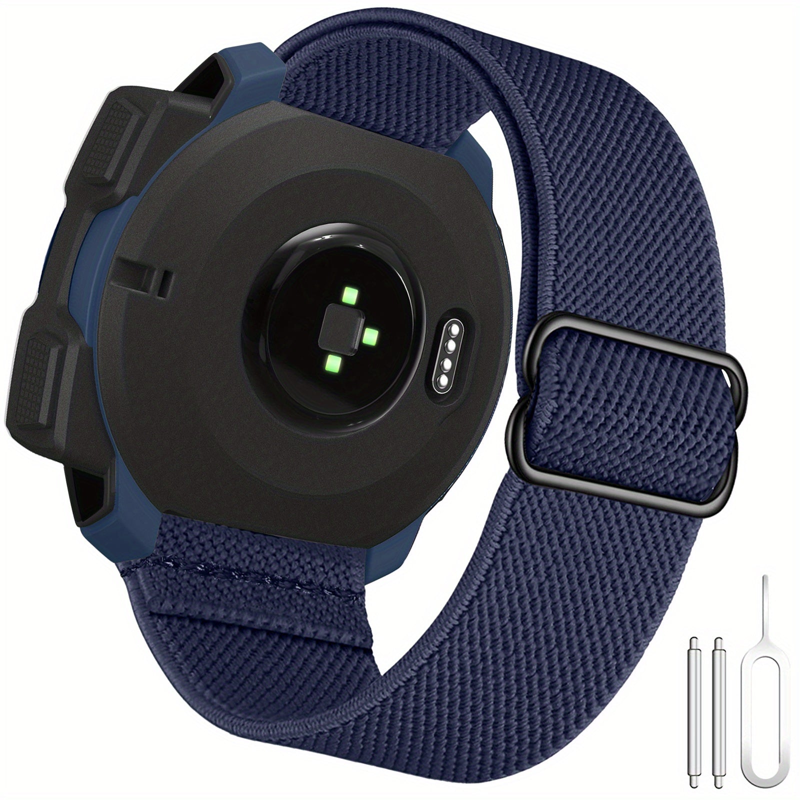 22mm Elastic Nylon Watch Strap for Men and Women Compatible with Garmin Instinct Series